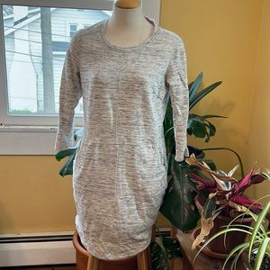 Betsy Johnson Sweater Dress size S Grey with pockets